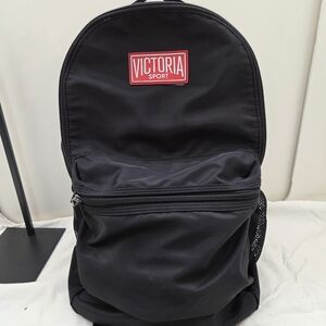 Victoria Sport Backpack | Black | Mesh Pockets | School / Gym
